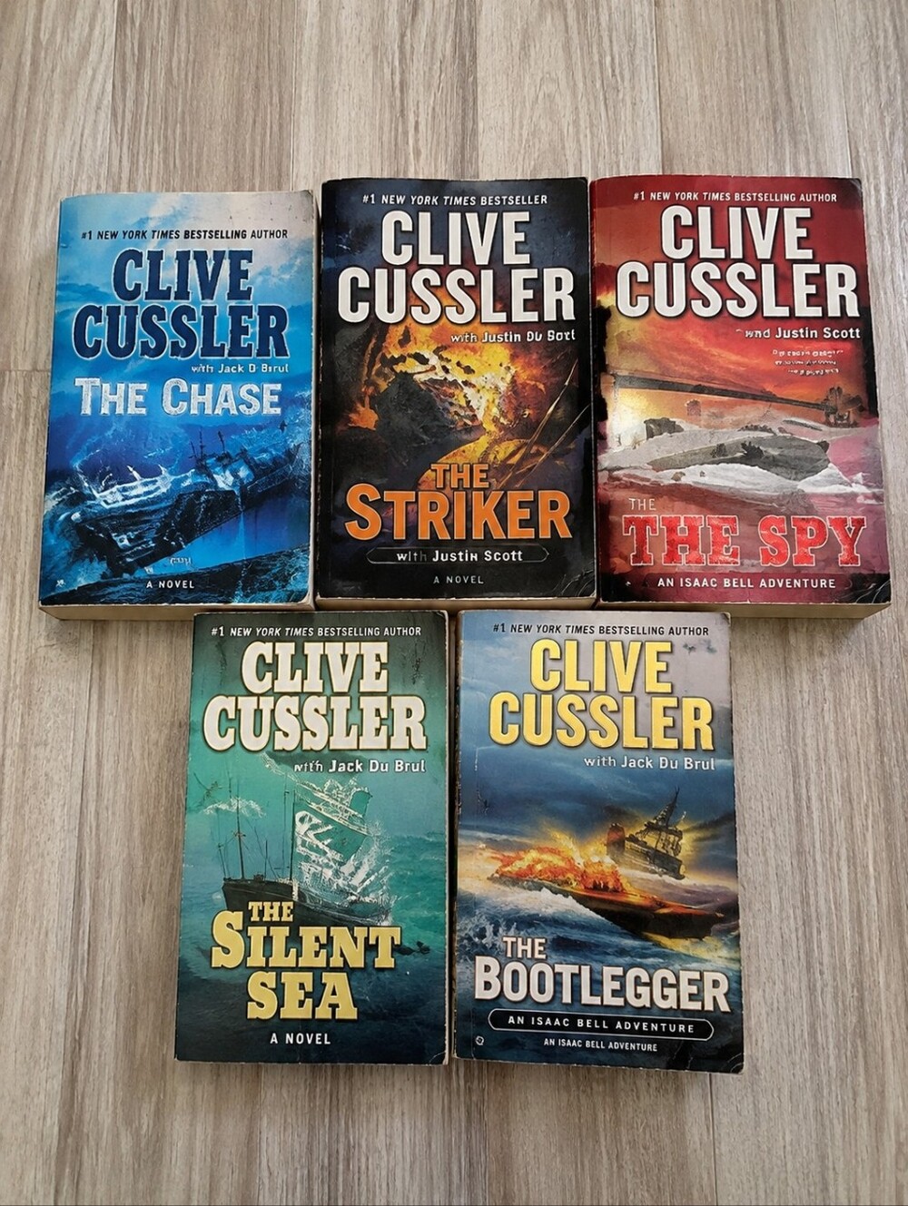 Nick McIver Adventures Nick of Time & The Time Pirate Ted Bell Hardcover Set …